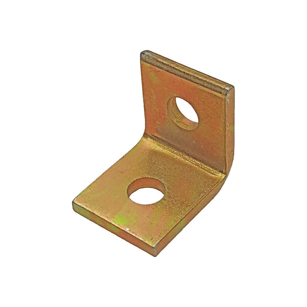 GRAINGER APPROVED V321Y Angle Connector - Open & Closed,Steel 2HAE9