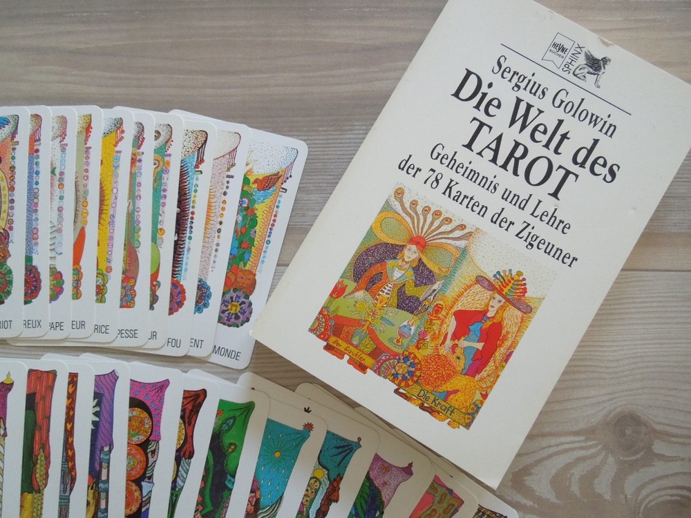 Vintage Gypsy Tarot Complete With Book