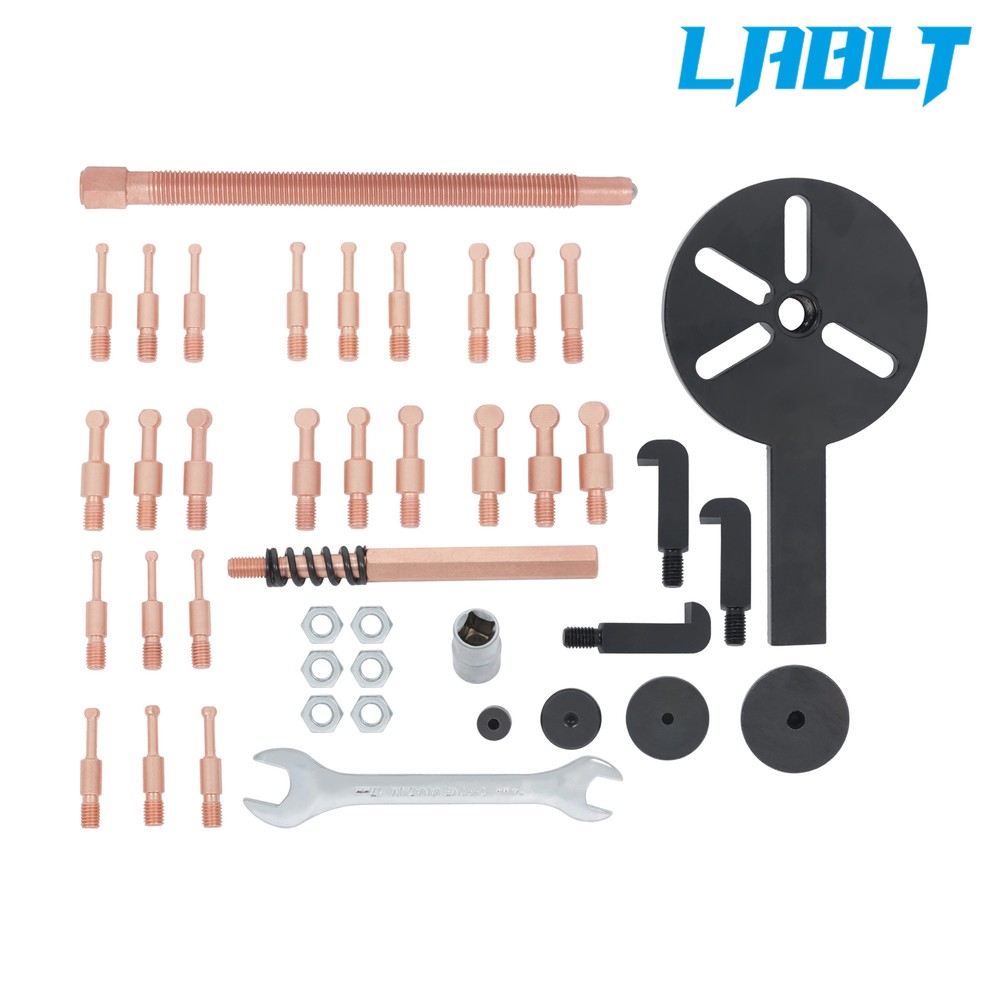 LABLT 36 in 1 Three Claw Inner Bearing Puller Separator Kit With Blue Box