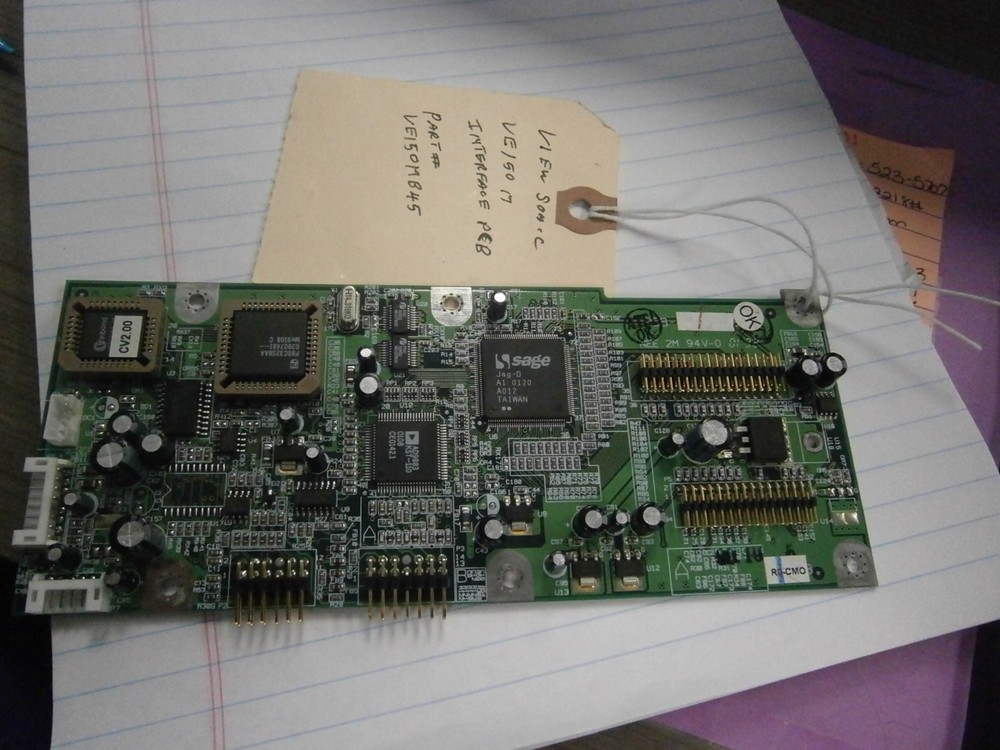 ViewSonic VE150M Interface PCB VE150MB45