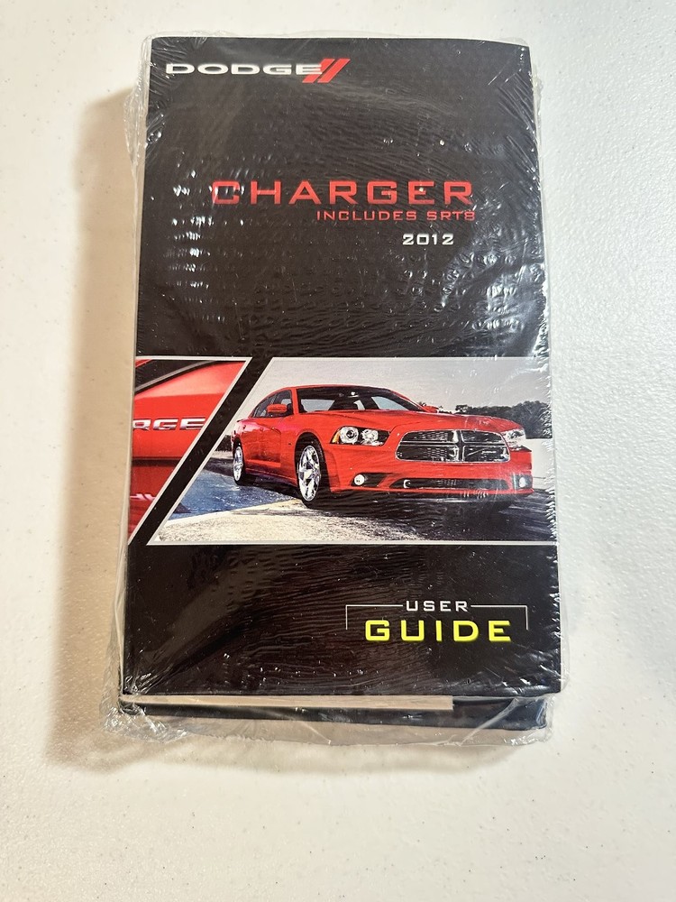 2012 Dodge Charger SRT Owners Manual Set