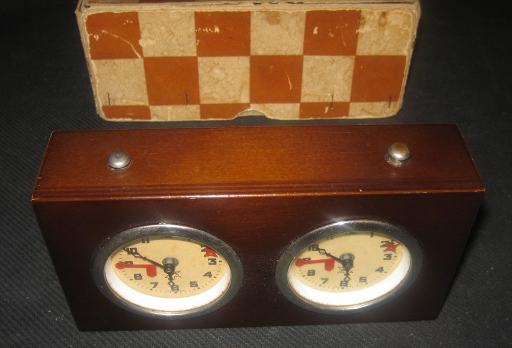 Vintage Alpha German Chess Clock Timer Model # 522