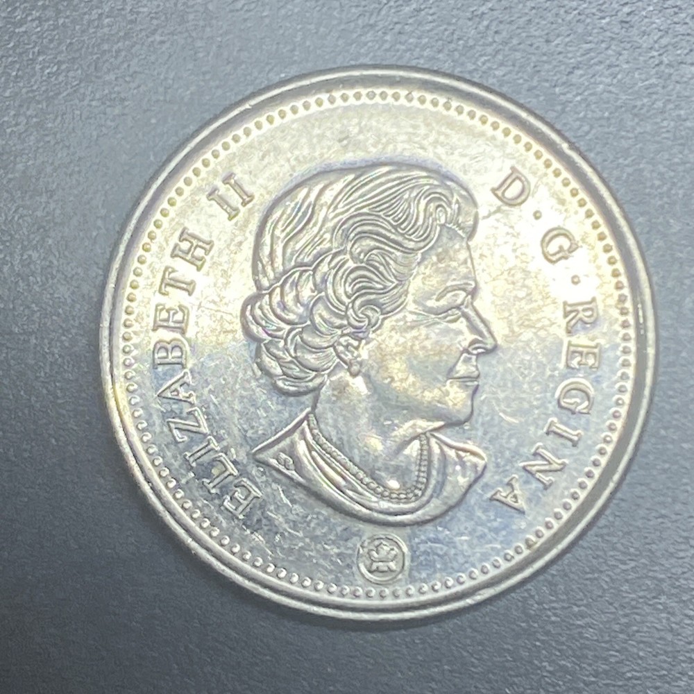 2016 Canada 5 Cent Good Condition Specimen Coin