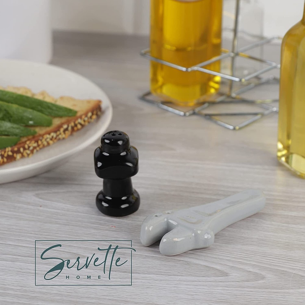Construction Theme Salt and Pepper Shakers for Collectors Kitchen Decor