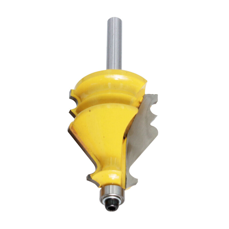1pcs 1/4" Shank 1-3/4" Architectural Molding Router Bit