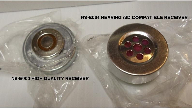 SET  NEW   G-Type  Telephone Handset  receiver and transmitter NS-E003,NS-E004