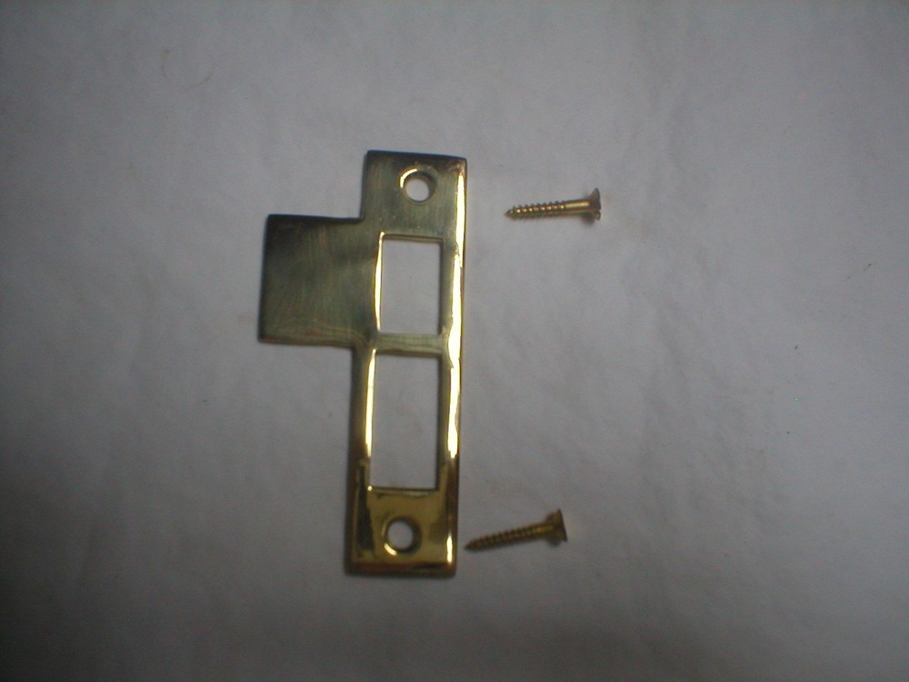 Vintage Solid Brass Striker Plate