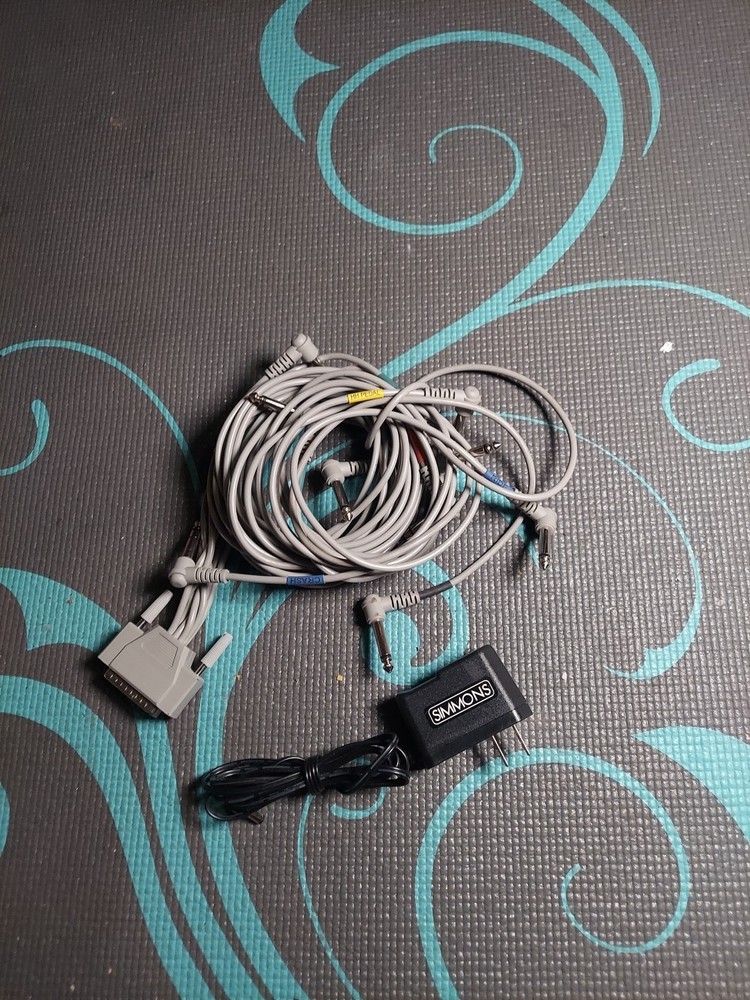 Cables for Boss DB-88 Dr. Beat drum machine/metronome, cables only.