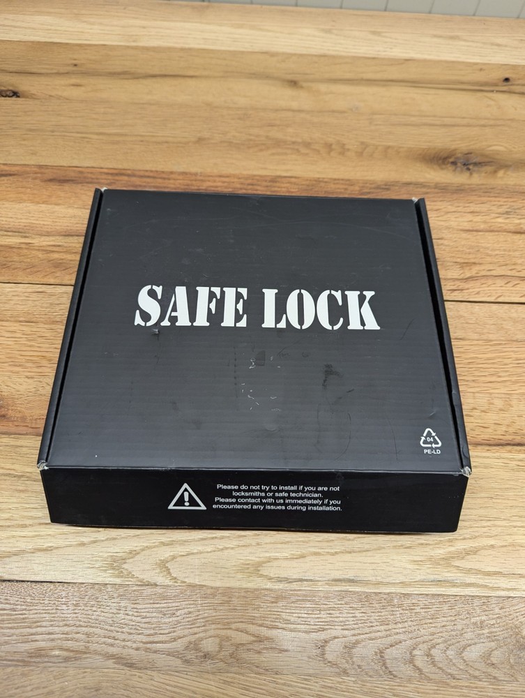 Ambition Electronic Safe Lock Replacement Swing Bolt Lock 2 Override Keys
