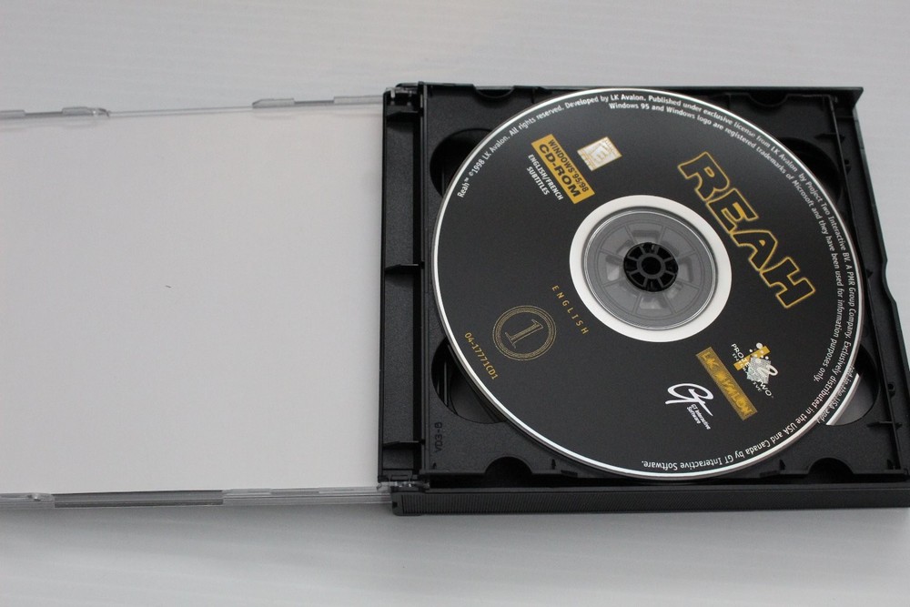 REAH An Atmospheric Adventure Game Software for Windows 95 98 PC CD-ROM