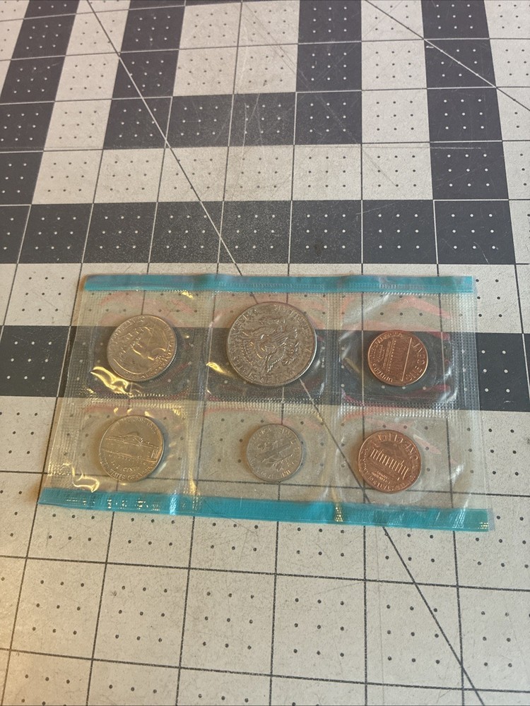 Vintage 1971 US Mint Set 6 Coins