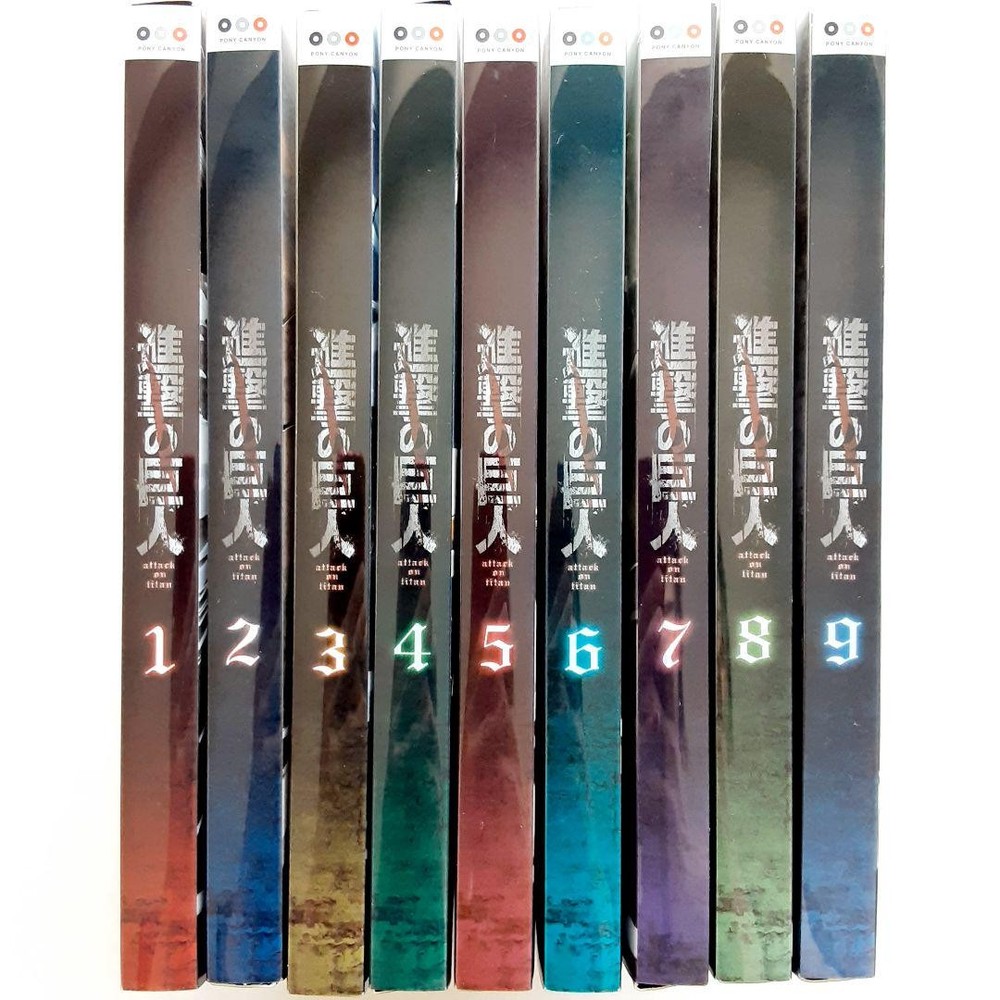 Attack on Titan (Blu-ray) 9 Volume Set Summary