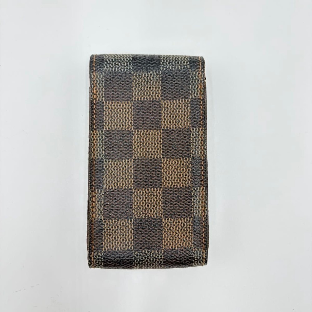 Louis Vuitton Damier Cigarette Case Leather Used
