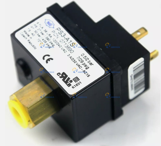 1PCS New Original Emerson Alco Pressure Switch PS3-A1S 0.5/2bar