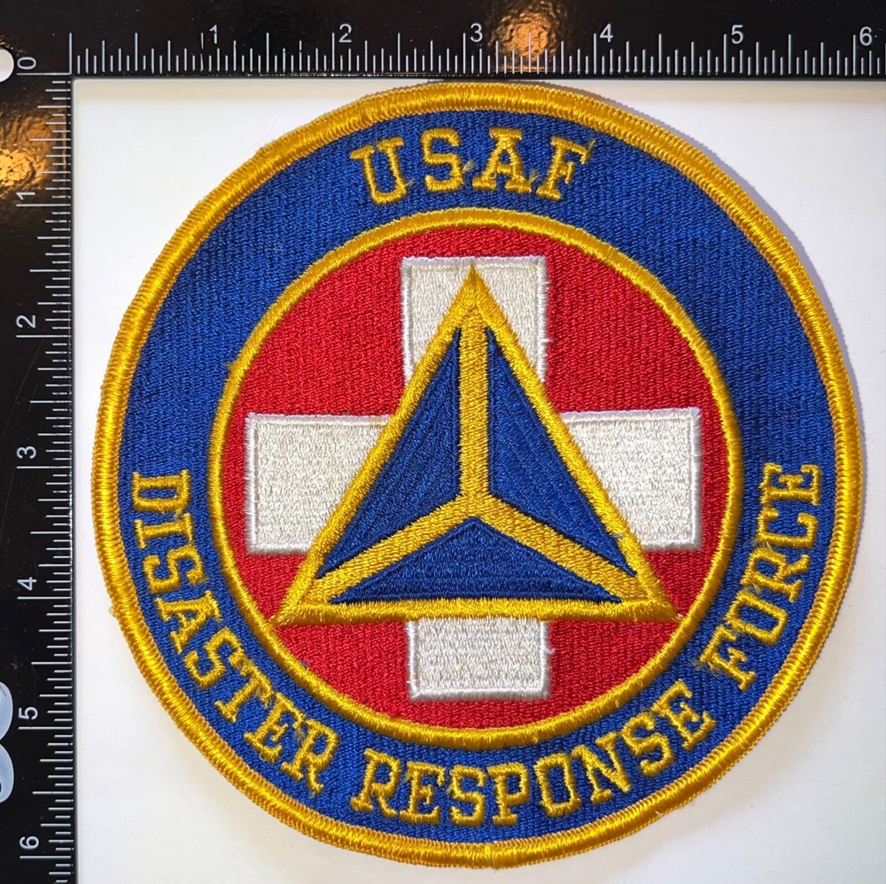 Cold War USAF US Air Force Disaster Response Force Patch