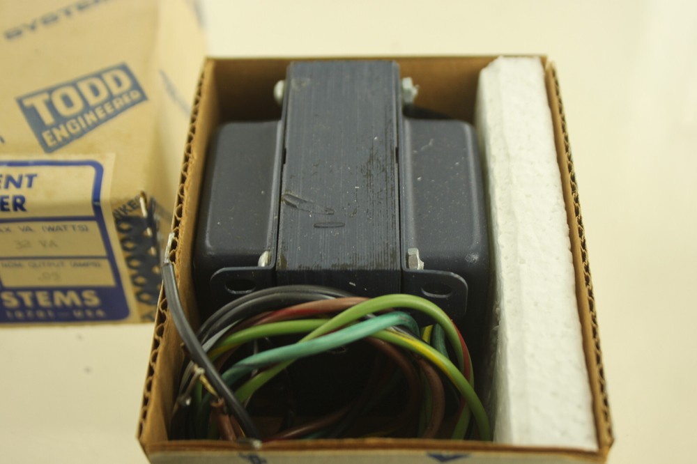 TODD Systems 6400V 115v High Current Transformer NOS