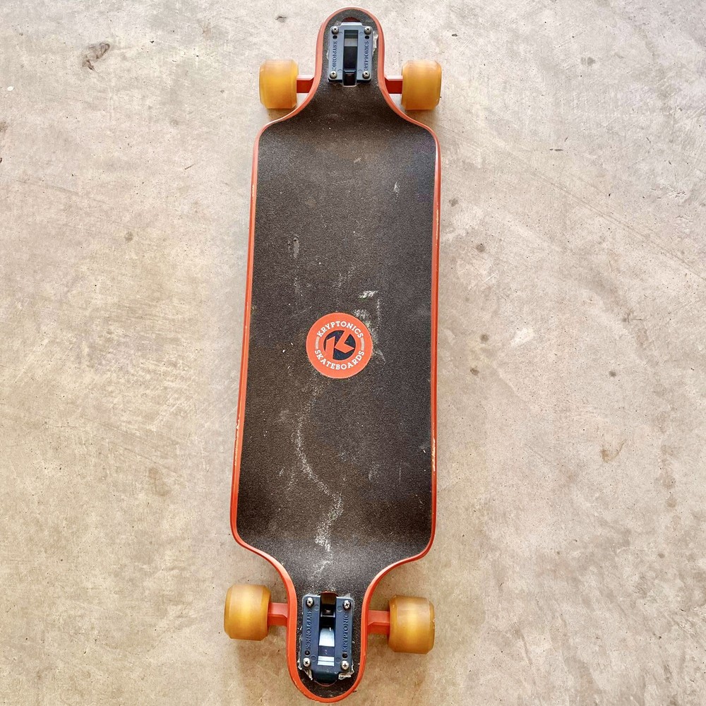 34” Kryptonics Premium Wood Quality Ride Longboard High End Skateboard