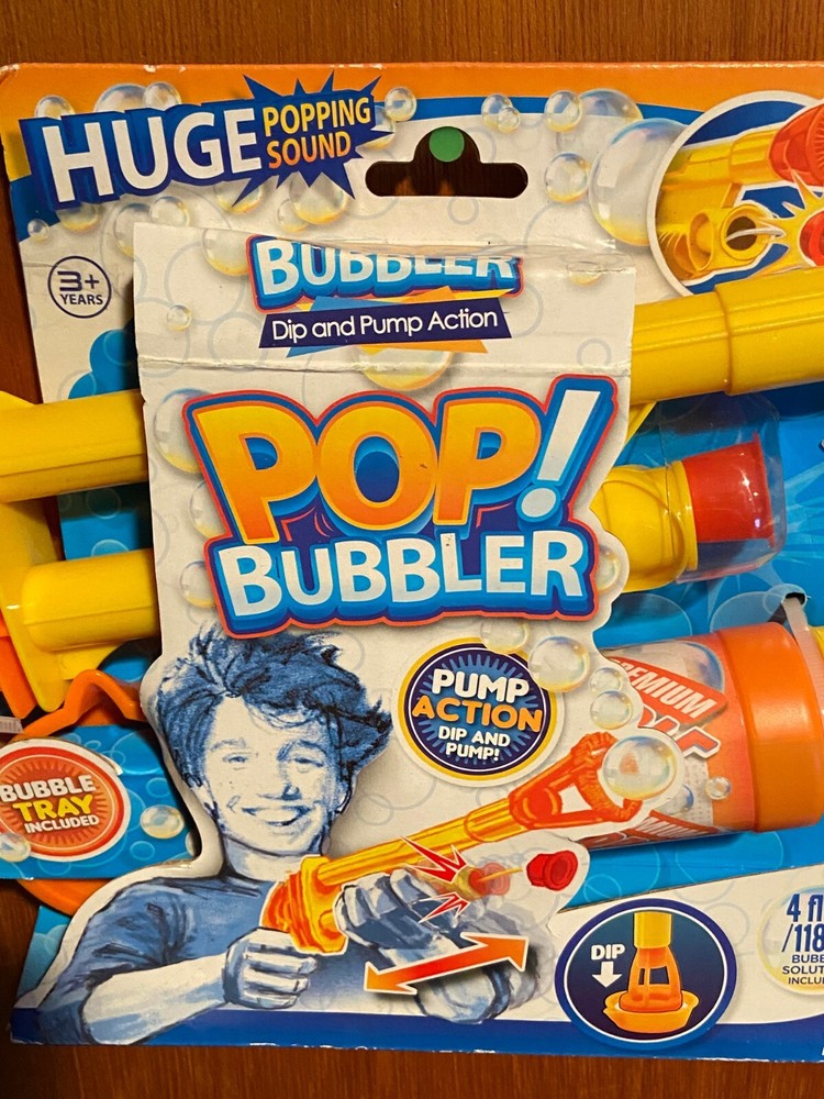 Pop Bubbler - Dip & Pump Bubble Toy *NEW* bb1