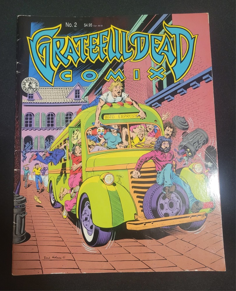 Vintage 1990s Grateful Dead comix 2 Comic Book