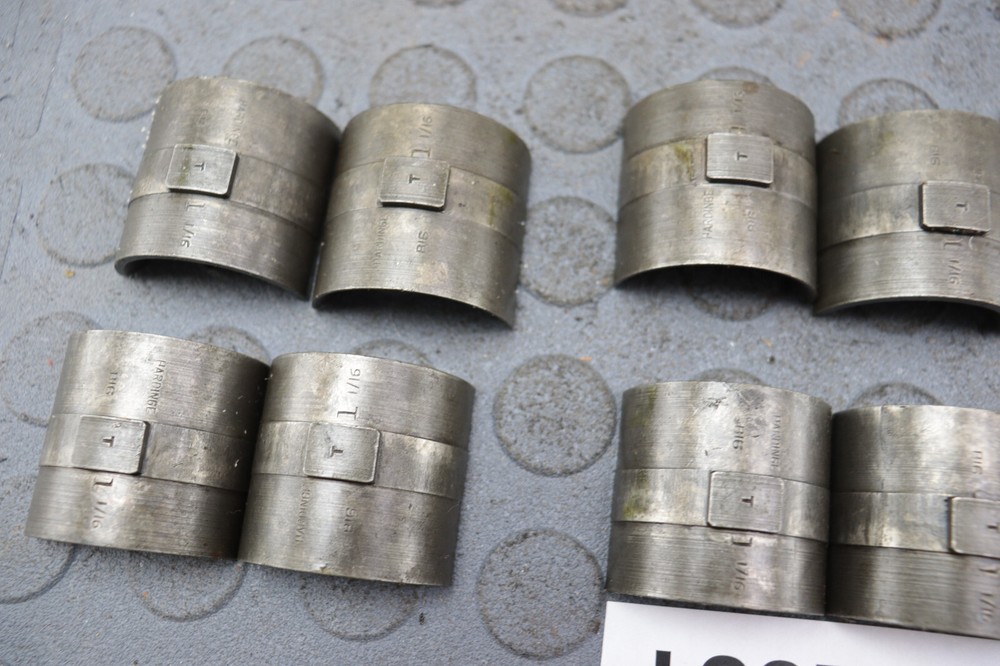 HARDINGE ( 1-1/16'' HEX ) B16 COLLET PADS READ DESCRIPTION ! LOC5889