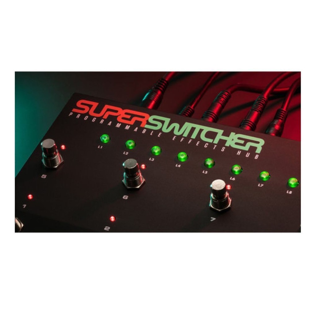 Electro Harmonix Super Switcher Programmable Effects Hub Pedal for Stage Use