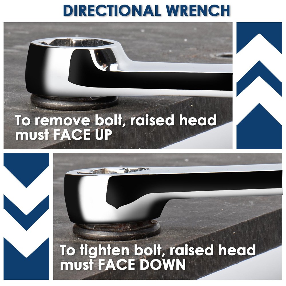 YIYEIE 5-Piece Extra Long Box End Wrench Set, | Extractor