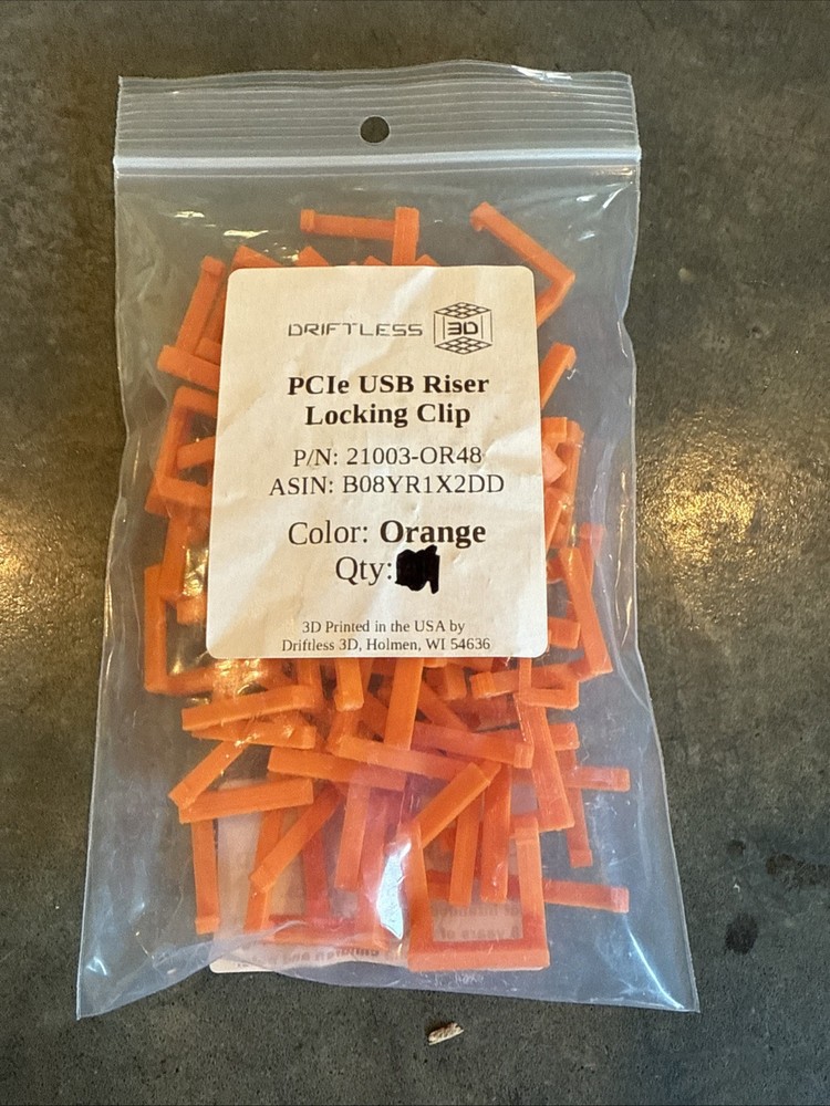 USB GPU Riser Clips - 45 - Crypto Mining