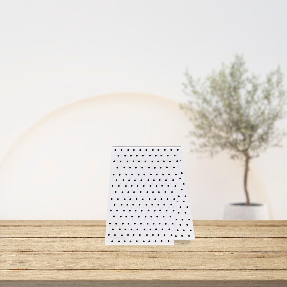 Mini Dots Background Embossing Folder, Plastic Textured Impressions Regular P...
