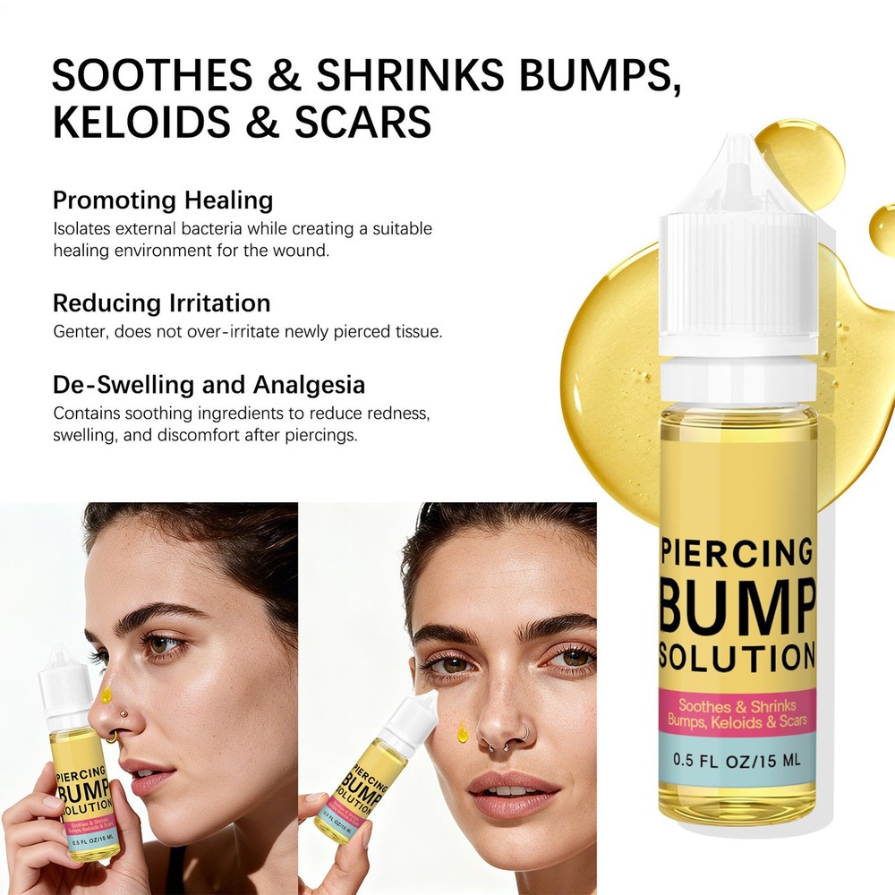 Base Labs Piercing Keloid Bump Duo | Piercing Bump Solution + Keloid Bump Gel
