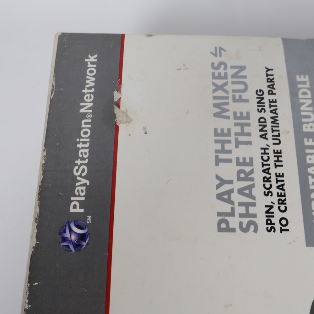 Activision DJ Hero 2 PS3 Wireless Turntable Controller & Game Disc Bundle