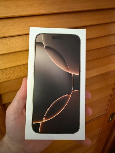 iPhone 16 Pro Max - Gold - Box Only