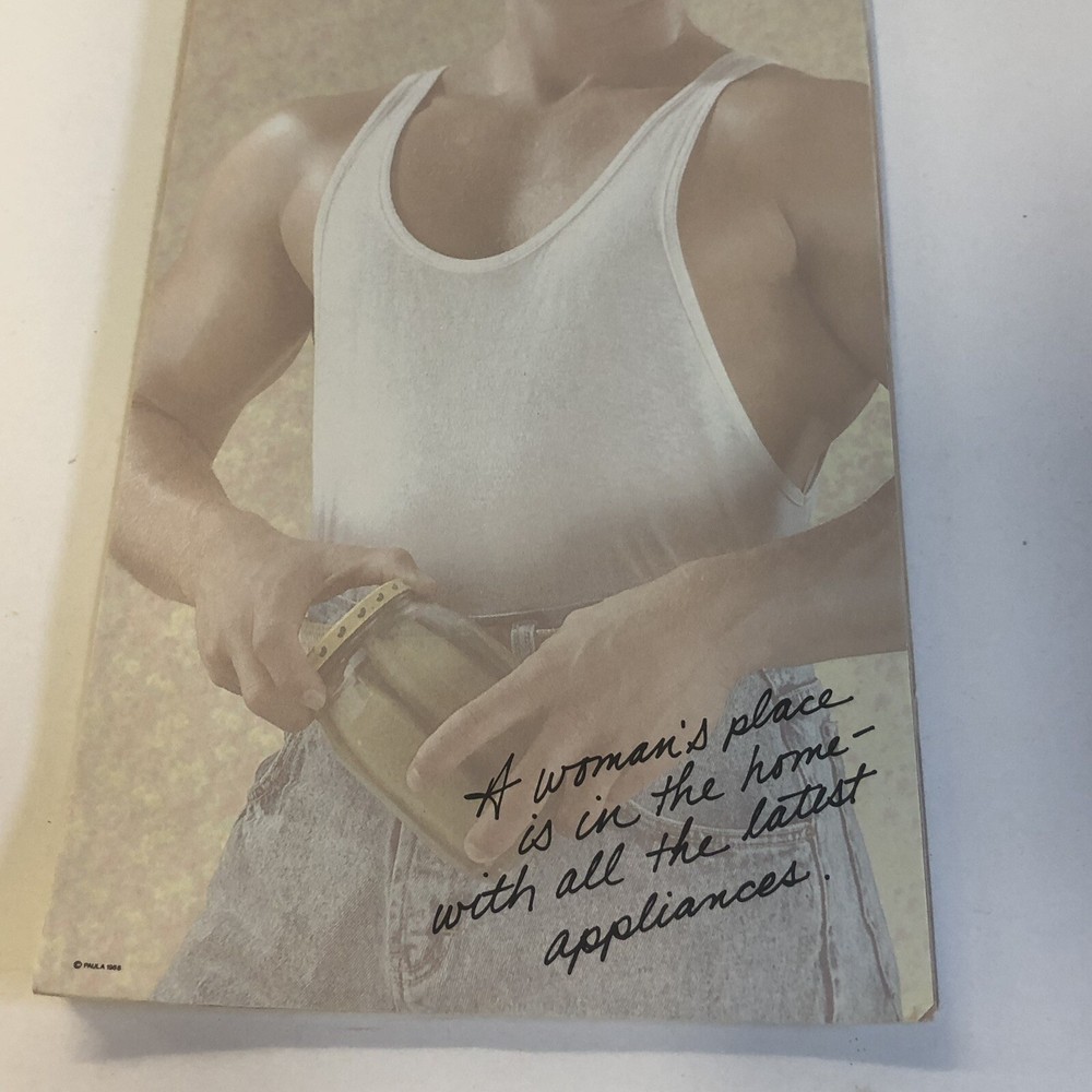 Vintage Funny Sexy Make Stripper Tablet Notepad - Six Pack Bow Tie