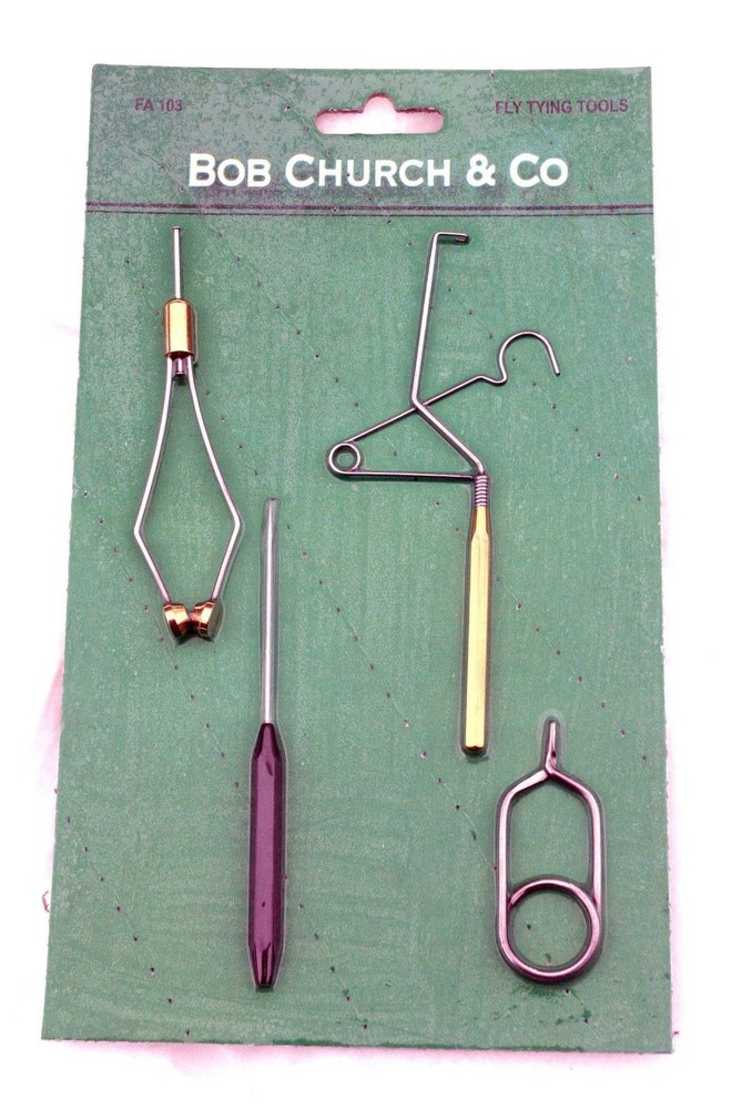 Bob Church & Co Fly Tying Tool Kit  / Tools  Fishing Tools   FA103