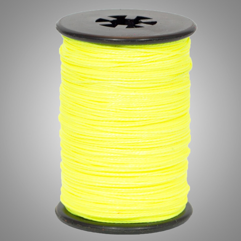 Flo Yellow .018 BCY Powergrip Serving Thread Jig Spool Bow String Bowstrings