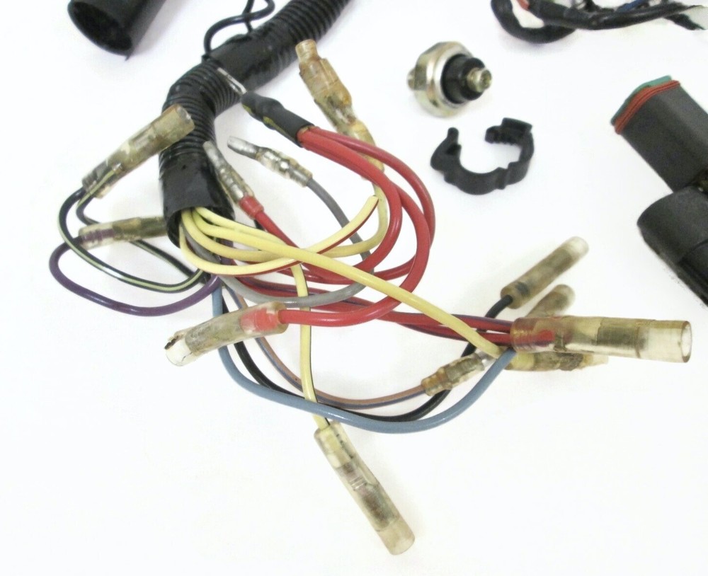 5034687 Johnson Outboard 4S 25/30HP MATCHED SET Engine Wiring Harnesses TESTED