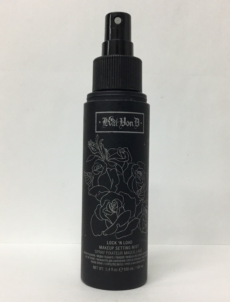 Kat Von D Lock ‘N Load Makeup Setting Mist - 3.4oz - As Pictured & No Cap