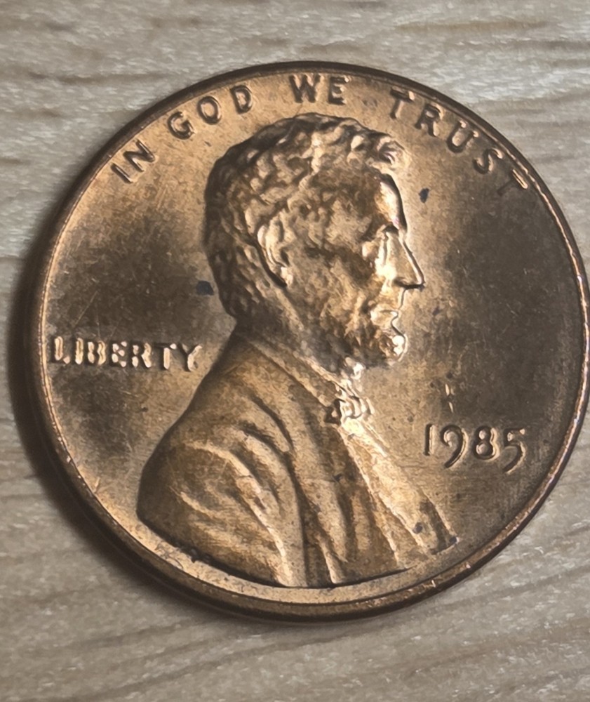 1985 P Lincoln Cent "Spiked Head"