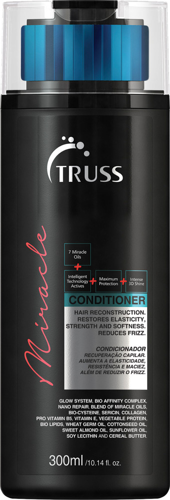 TRUSS Professional Miracle Shampoo and Conditioner Set Bundle
