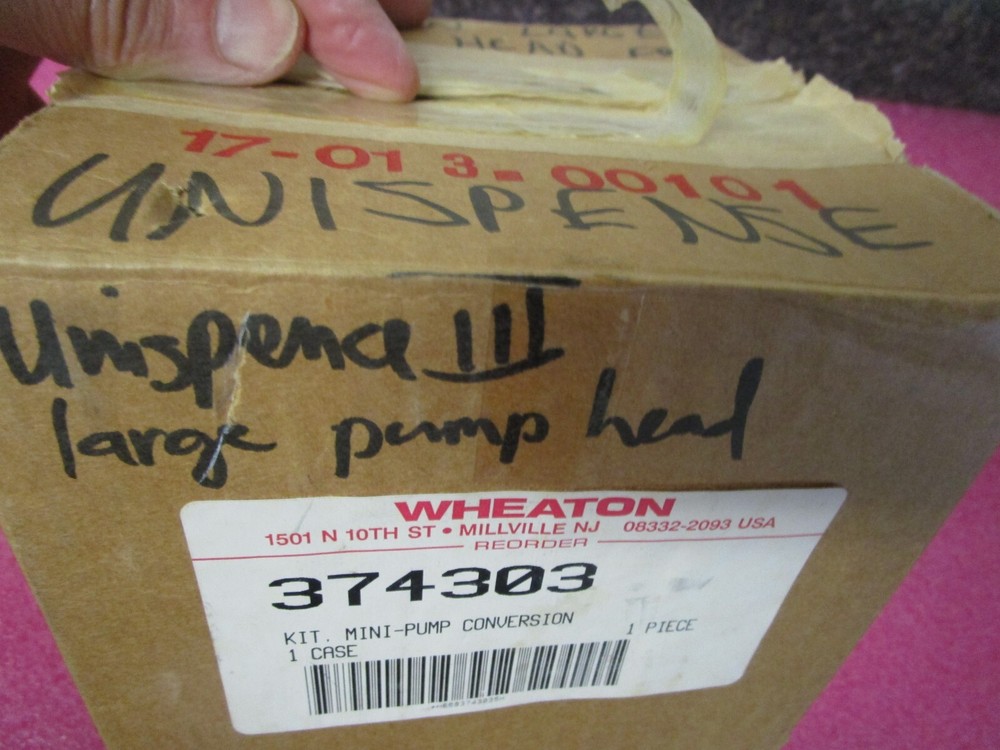 Wheaton Unispense III Large Pump Head -Heidolph 374303
