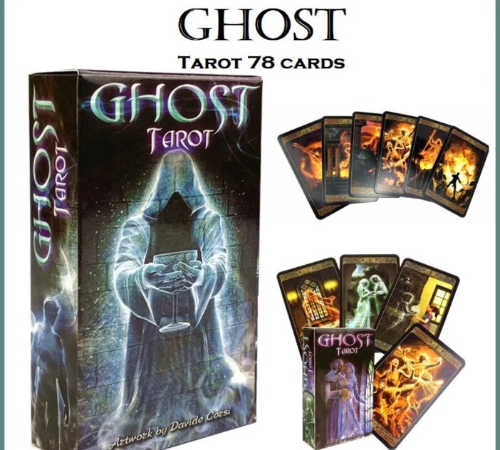 Ghost Tarot: 78 Card Tarot Deck Oracle English Version New
