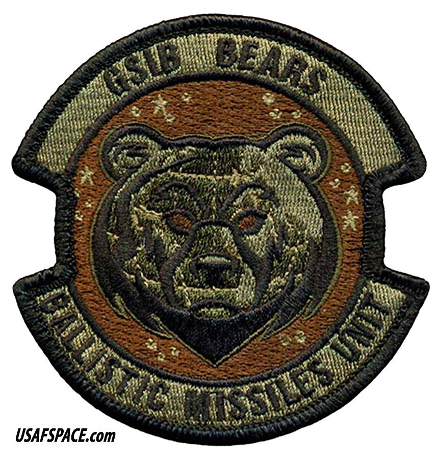 USAF NATIONAL AIR & SPACE INTELLIGENCE GEOSPATIAL INTEL-BALLISTIC MISSILES-PATCH