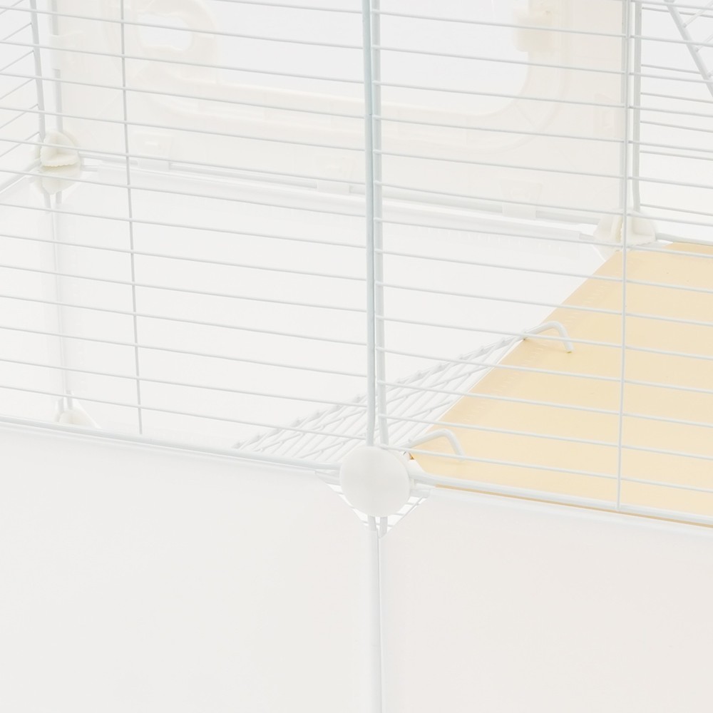 Easy Care 3-Tier Small Animal Cage with Rolling Wheels & Pull Out Trays