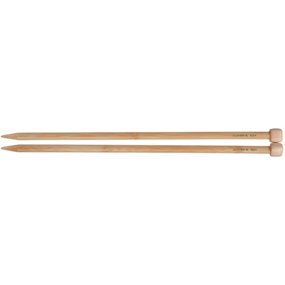 Clover 13 Inch Single Point Multicolor Standard Functional Bamboo Needle