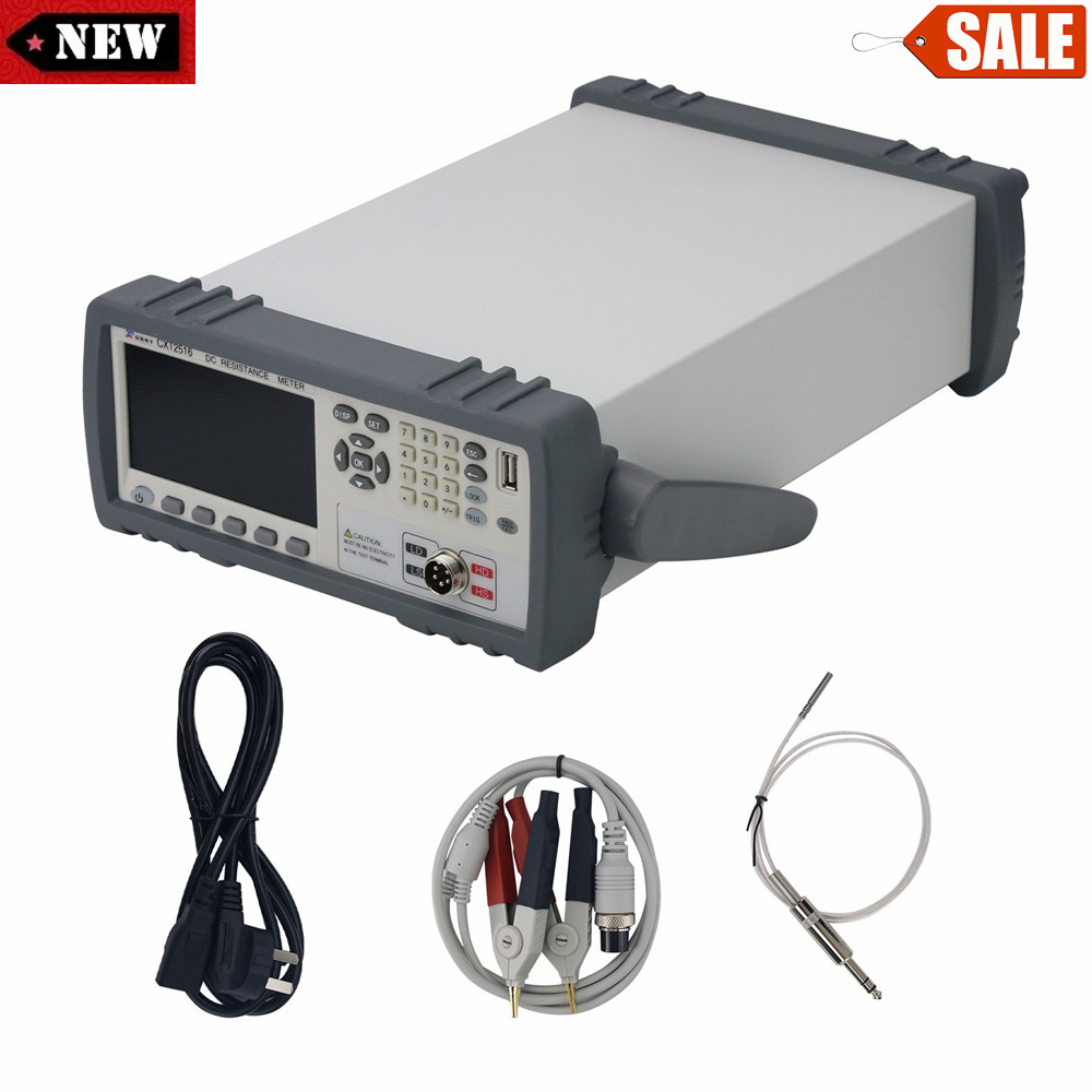 CXT2516 Milliohm Meter DC Resistance Meter Supports Temperature Compensation