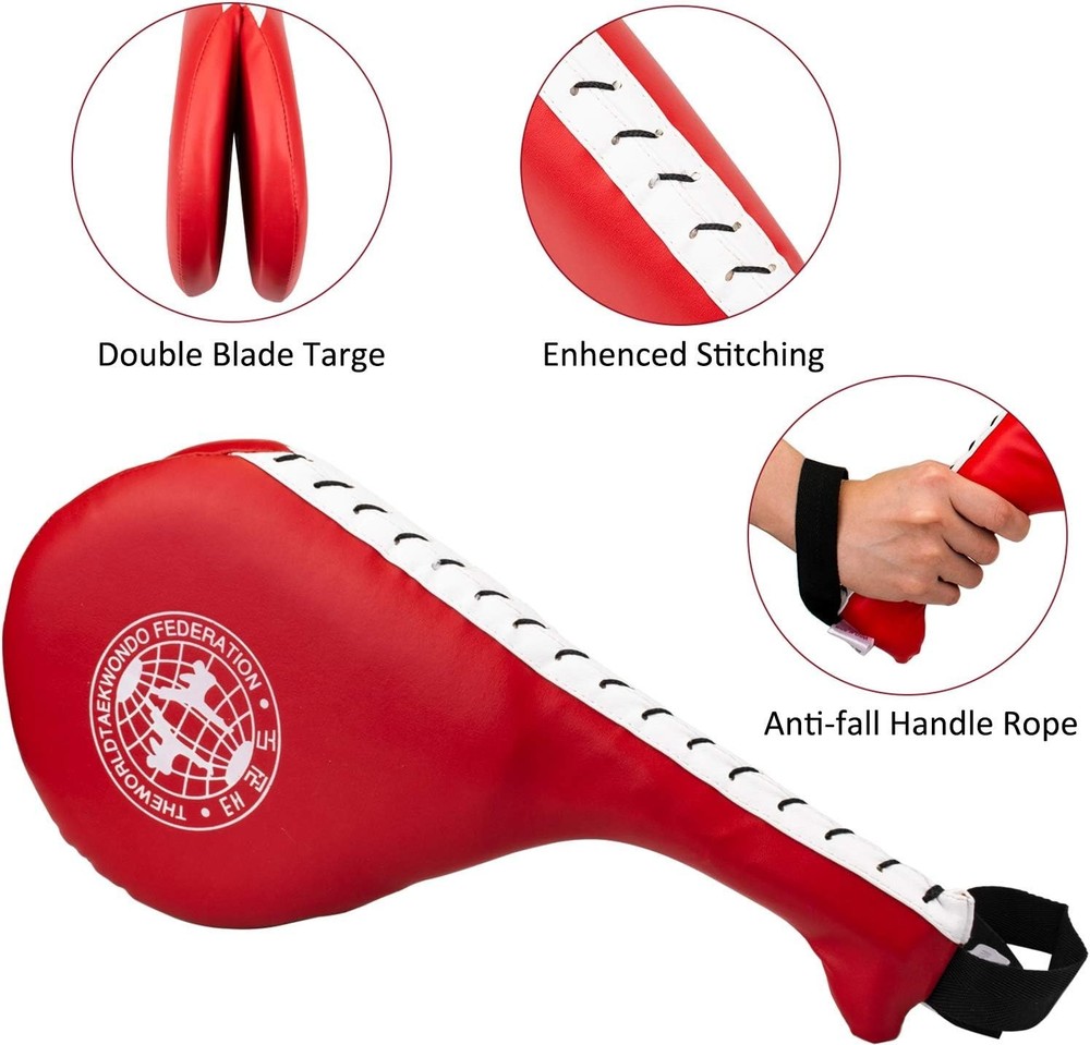 2 Pack Taekwondo Kick Pads, Durable Striking Pad Target TKD Karate Martial Ar...