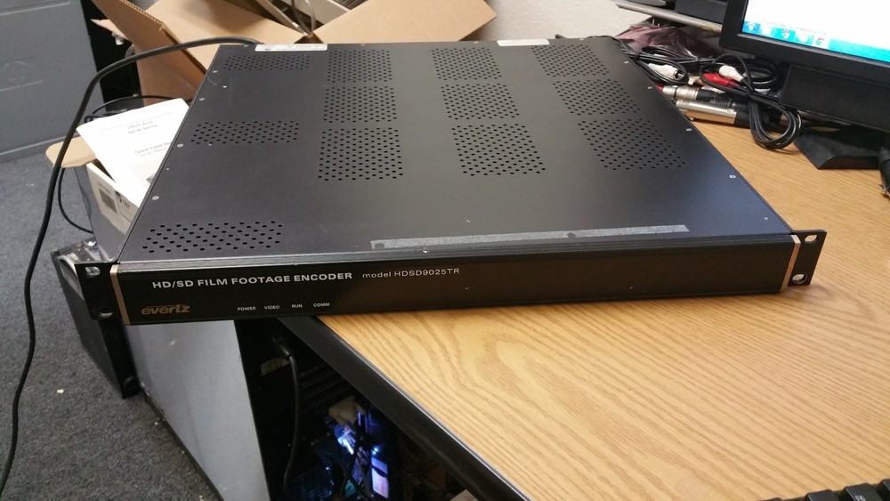 EVERTZ HDSD9025TR FILM FOOTAGE ENCODER HD-SD-9025-TR
