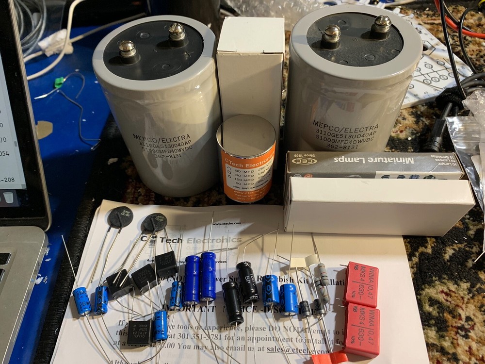 Deluxe Restoration Kit McIntosh MC2105 MC-2105 Amplifier