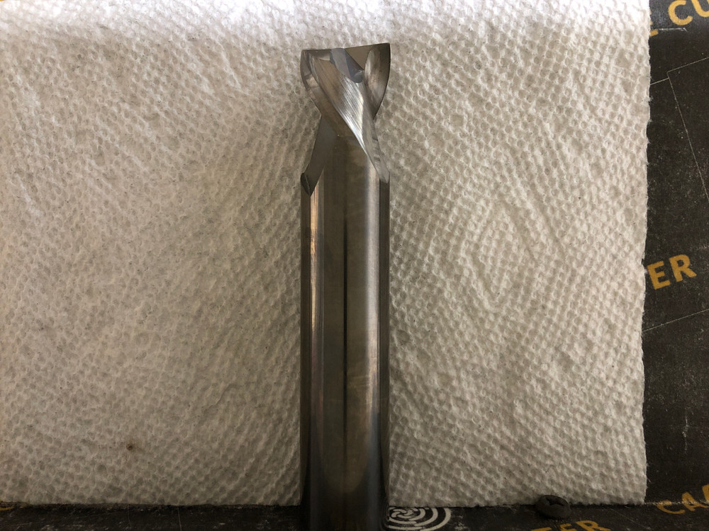 19284 - 3'4" 2FL .015 CORNER RADIUS - UNCOATED - COBRA
