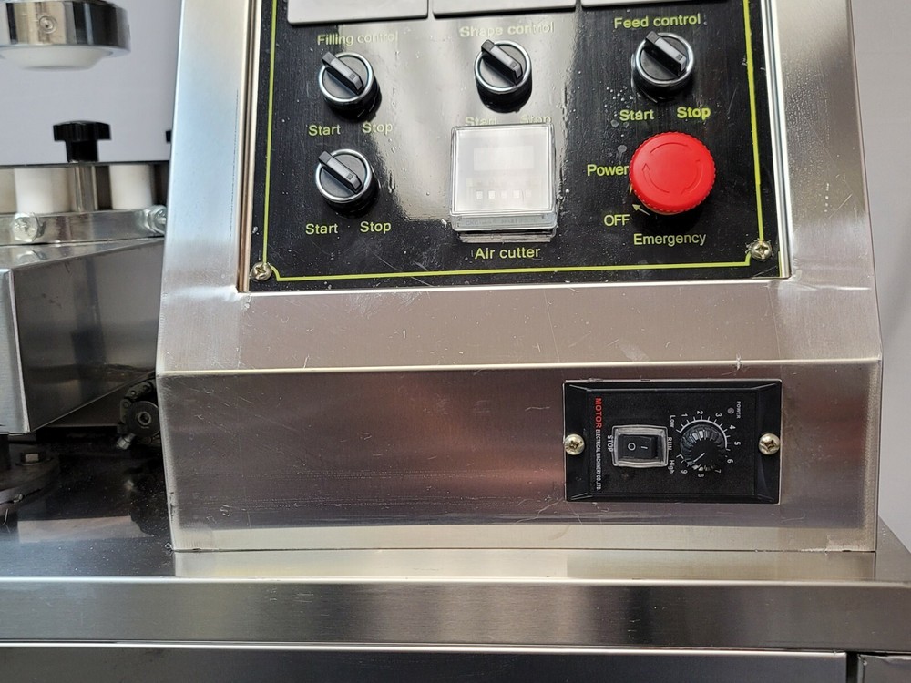 Adjustable Dough Divider Automatic Cutter Machine With Foldable Conveyor Belt