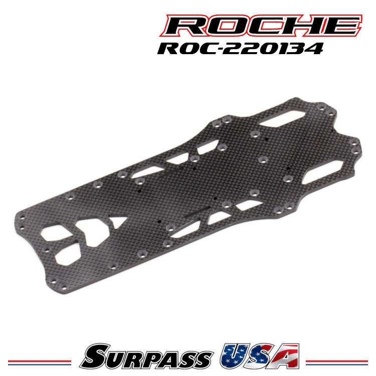 Roche - Rapide P10W EVO 3.0mm Graphite Main Chassis (220134)